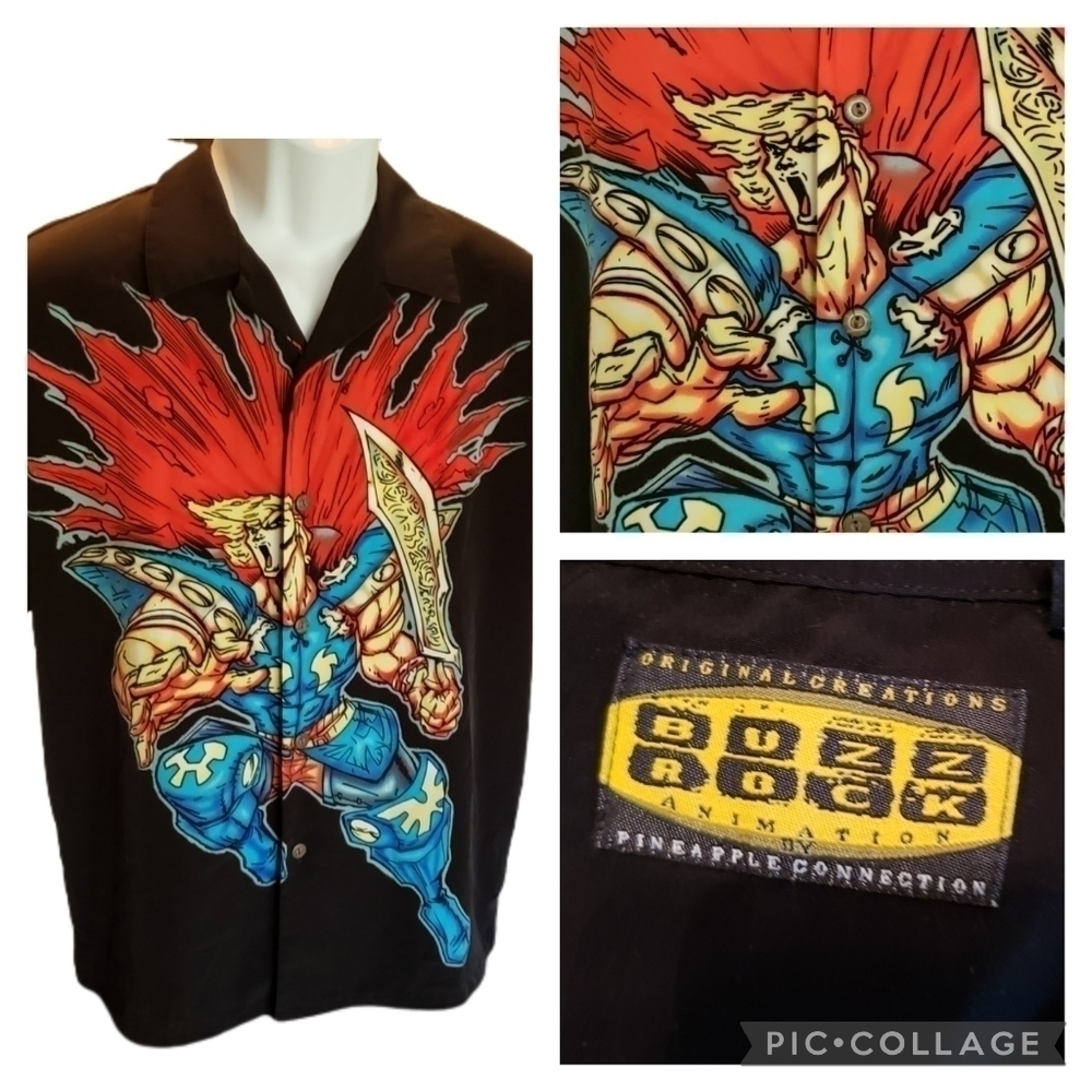 Buzz Rock Animation Original Creations camp shirt